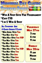 Memorial Day Classic Sweeper Series