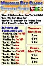 Memorial Day Classic Sweeper Series