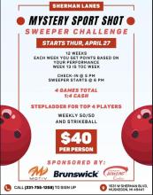Sherman Mystery Sport Shot Sweeper