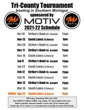 Tri-County Tournament Schedule 2021-2022